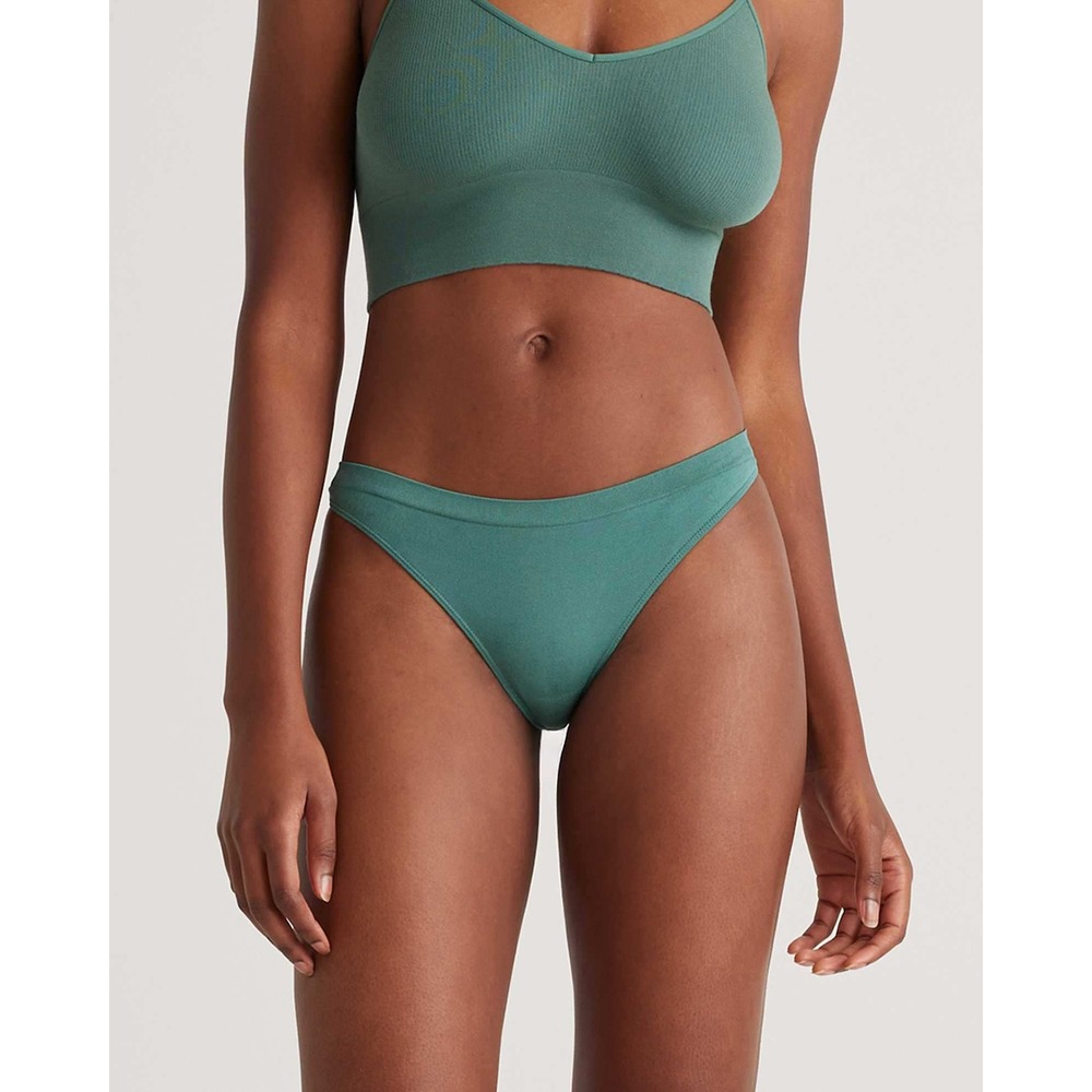 Quince Smoothing Comfort Thong (6-Pack) Rosemary Small